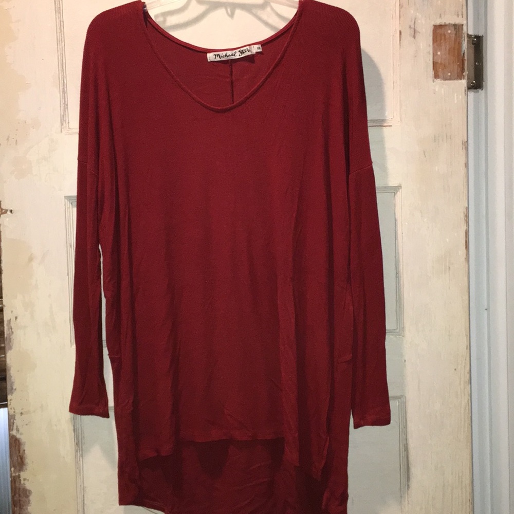 Micheal Stars Brick Red Tunic